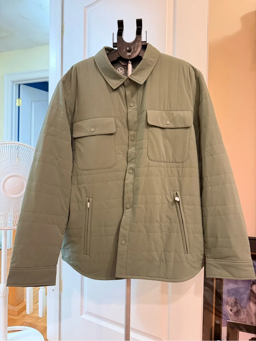 Tommy Bahama Light Green Shirt Jacket